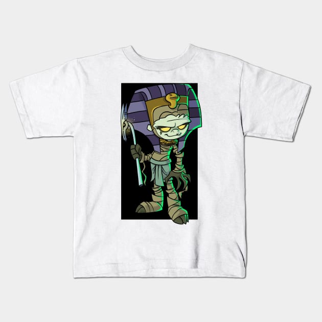 The Little Pharaoh Kids T-Shirt by Peanutbutter